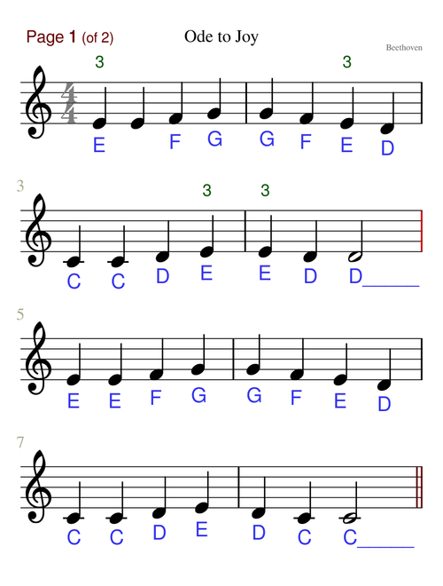 Ode to Joy