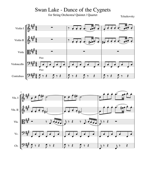 Swan Lake - Tchaikovsky