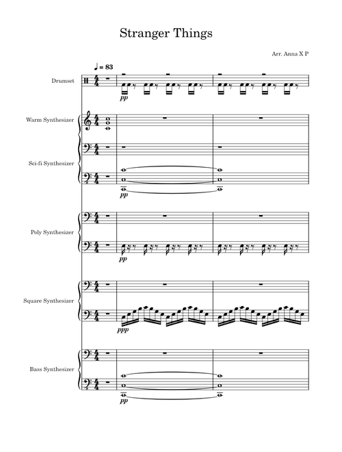 Stranger Things main theme