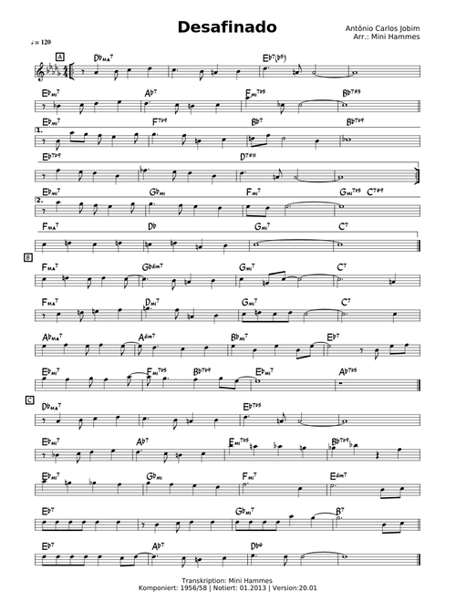 Antônio Carlos Jobim - Desafinado