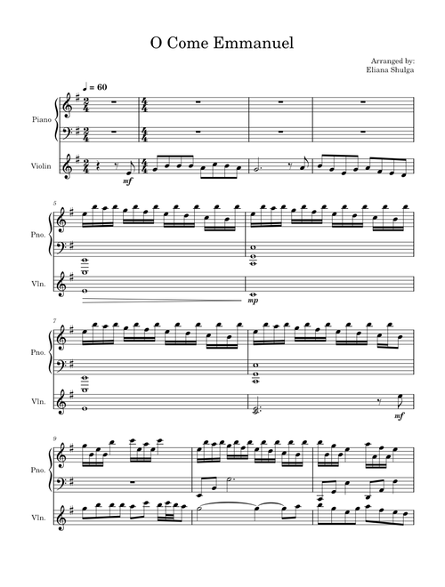 O Come Emmanuel – The Piano Guys