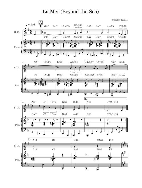 La Mer – Charles Trenet