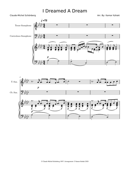 I Dreamed A Dream – Claude-Michel Schonberg | Based on the adaptation from "Lucifer"