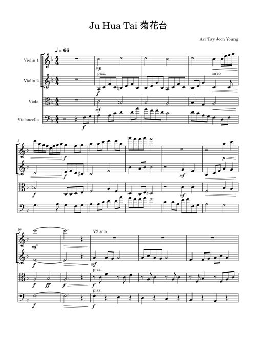 Ju Hua Tai 菊花台 – Jay Chou (周杰伦)