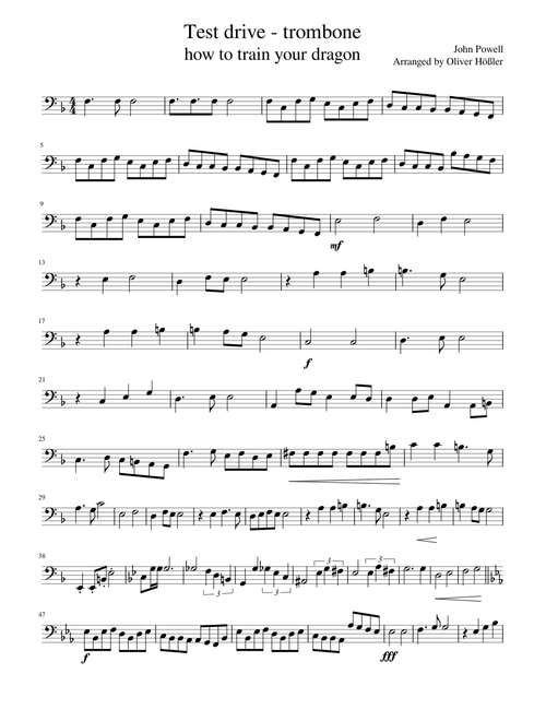 Test Drive - Trombone
