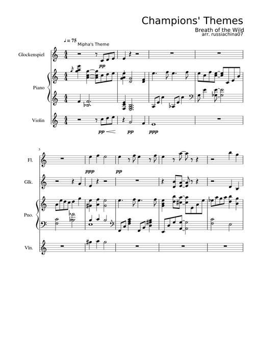 Champions´ Themes - The Legend of Zelda: Breath of the Wild
