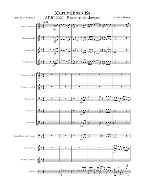 Maravilhoso – Canção e Louvor