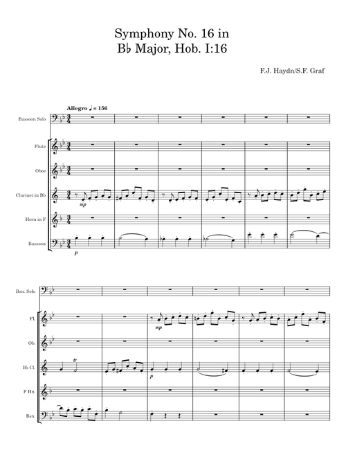 Symphony No. 16 - F. J. Haydn