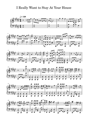 I REALLY WANT TO STAY AT YOUR HOUSE – Rosa Walton I Really Want to Stay At Your House