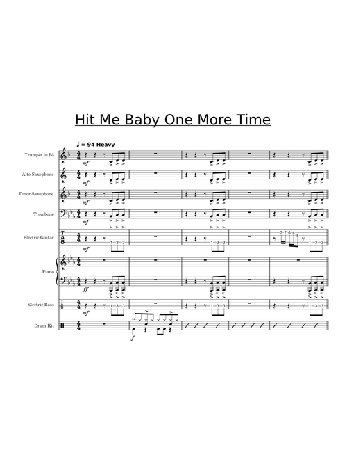 Hit Me Baby One More Time