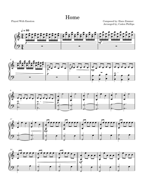 Interstellar - Cornfield Chase – Hans Zimmer Home