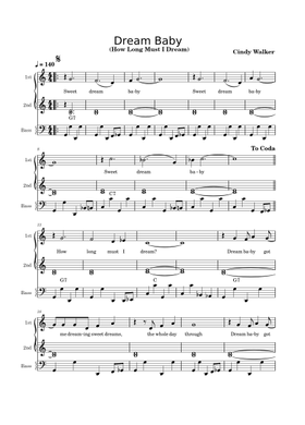 Free Dream Baby by Roy Orbison sheet music | Download PDF or print
