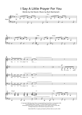 My Thief di Elvis Costello, Burt Bacharach - Spartiti per pianoforte