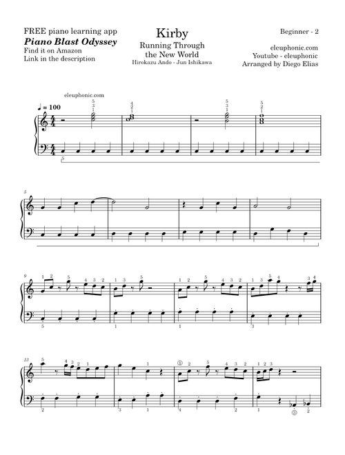 "Running Through the New World" from "Kirby and The Forgotten Land" – Hirokazu Ando, Jun Ishikawa