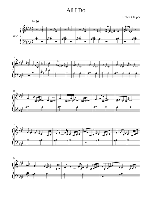 All I Do - Robert Glasper