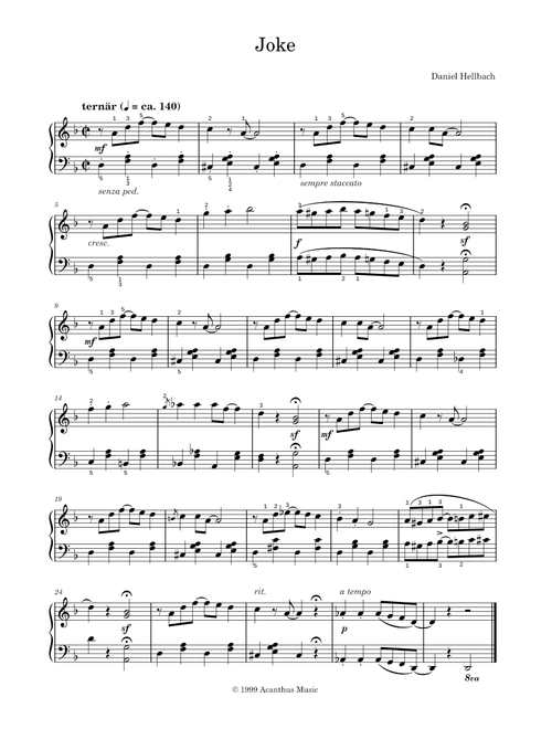 Acanthus Music Flying Fingers Band 1 - PIANO École de Daniel Clair BACH