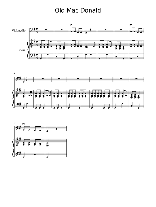 Old Mac Donald – Misc tunes
