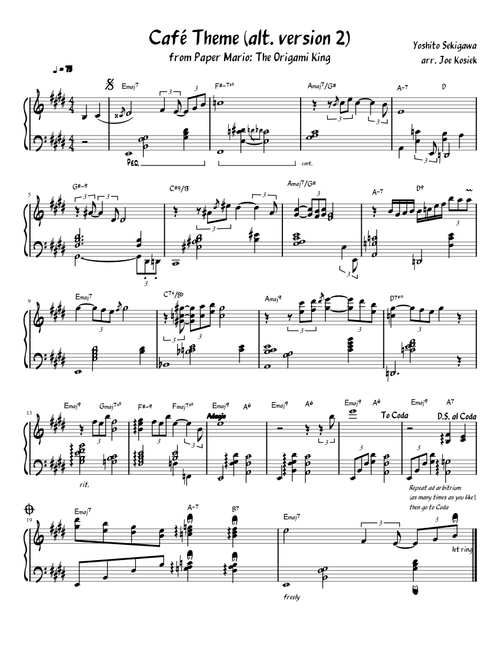 Café Theme (alt. version 2)
