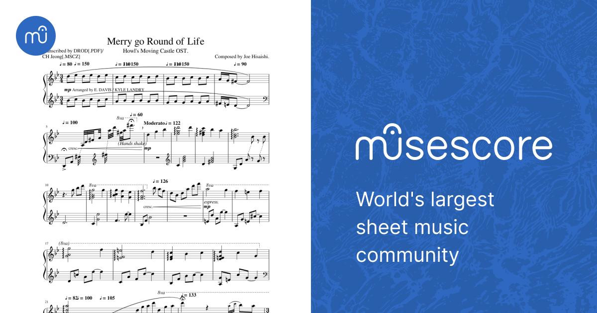 Merry go round of life(人生のメリーゴーランド) - Kyle Landry Sheet