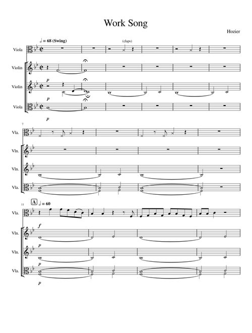 Work song – Hozier