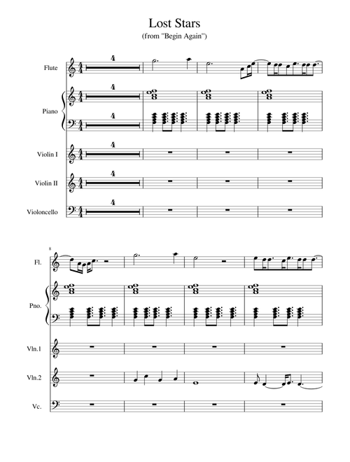 Lost Stars (for Chamber Music)