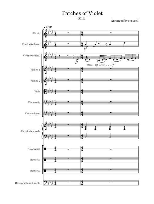 Through Patches of Violet – Mili