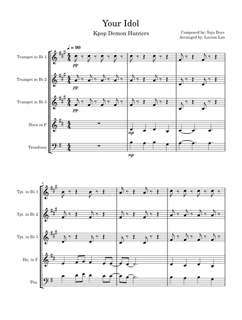 Your Idol (Brass Ensemble)