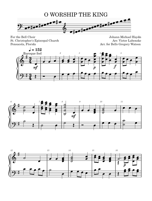 O WORSHIP THE KING