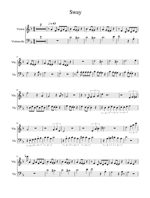 Sway - Michael Bublé