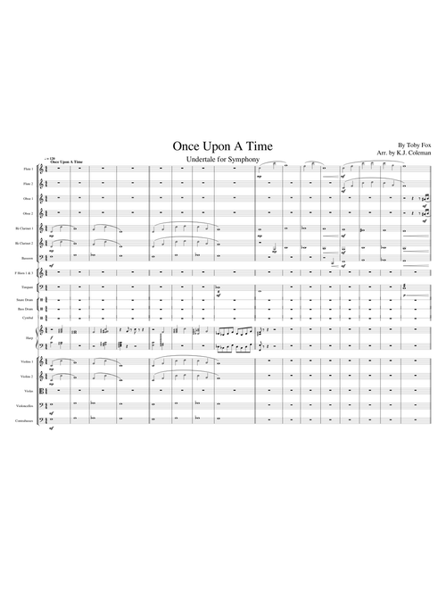 Once Upon A Time - Undertale Symphony
