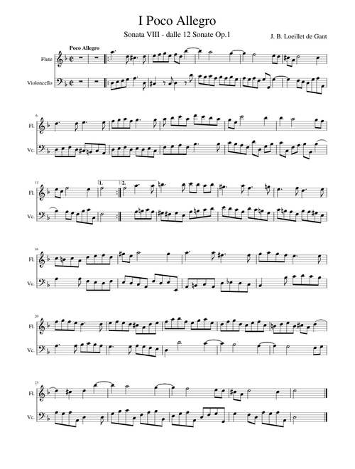 Jean-Baptiste Loeillet de Gant - Op1-n08-I-Poco-Allegro