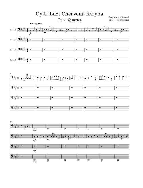 Oy U Luzi Chevrona Kalyna – Ukrainian Folk