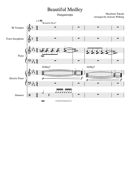 Danganronpa Beautiful Jazz Medley