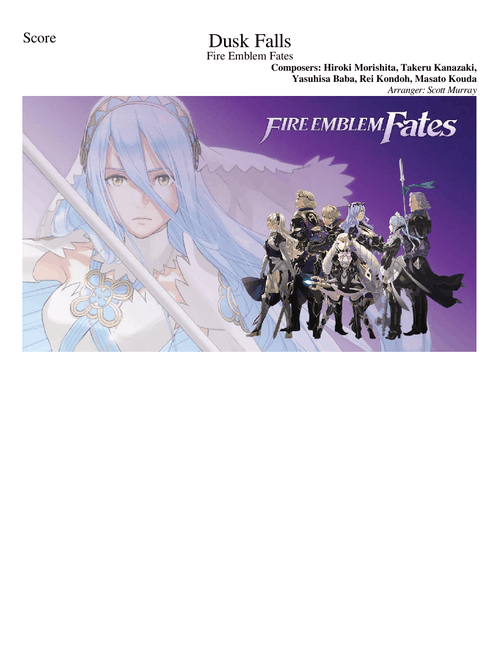 [Mixed Ensemble] Fire Emblem Fates - Dusk Falls (MS 2.0.3)
