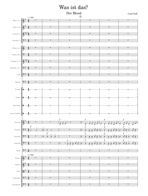 Was ist das? – Carl Orff