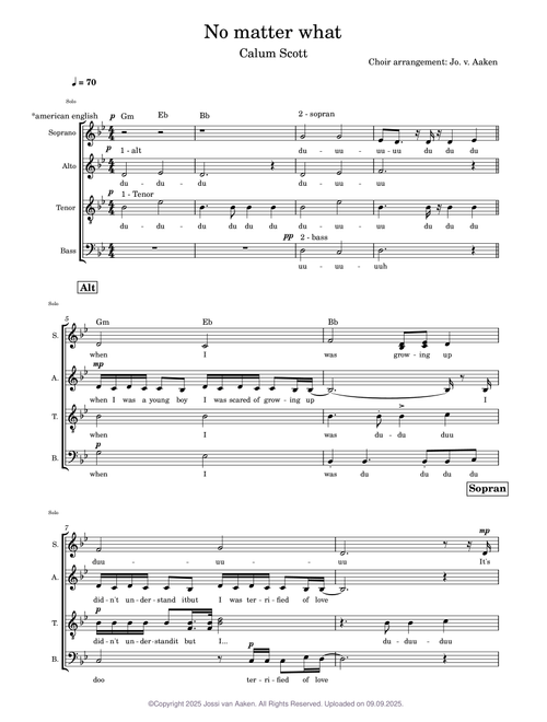 No matter what – Calum Scott