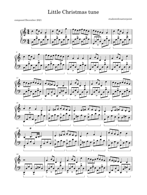 Little Christmas Tune