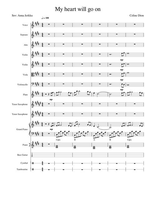 My heart will go on – Celine Dion