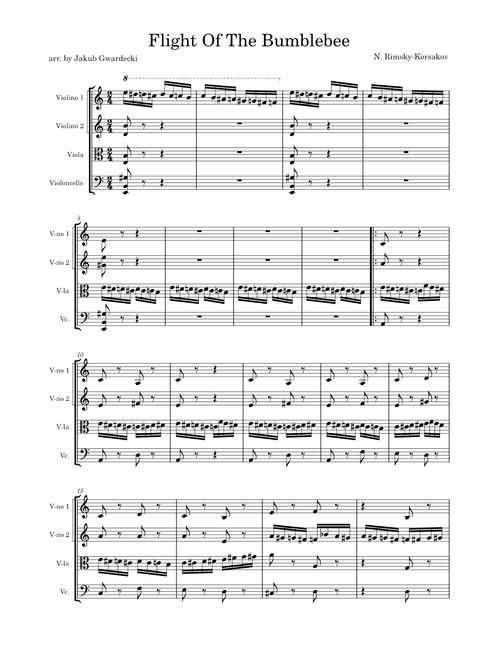 Flight of the Bumblebee – Nikolay Rimsky-Korsakov