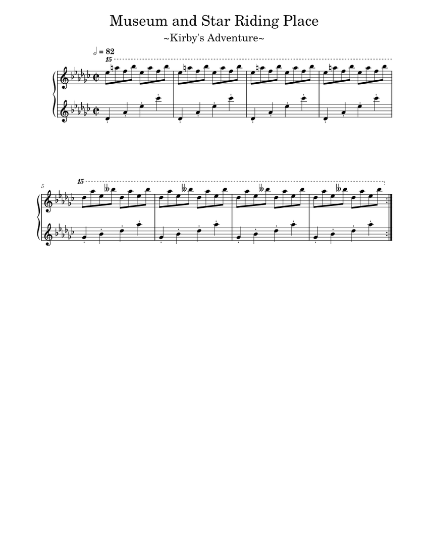museum-and-star-riding-place-kirby-s-adventure-sheet-music-for-piano