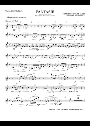 Fantasie op. 103 D. 940 Sheet Music for Piano (Solo) | MuseScore.com