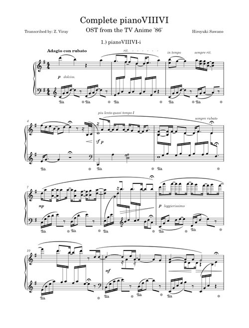 zildjianzacha | Free sheet music | Download PDF or print on