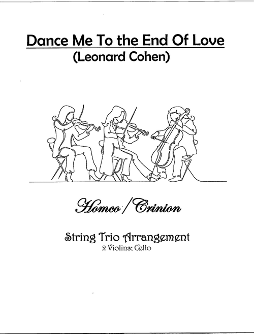 Dance Me To The End Of Love (Arr. Homco/Crinion) - Madeleine Peyroux (String Ensemble)