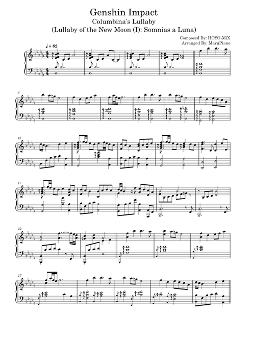 Lullaby of the New Moon (I): Somnias a Luna – Piano Rearranged