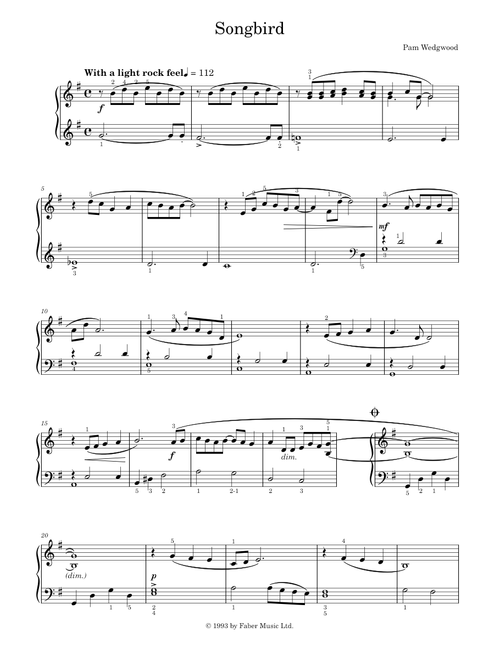 Songbird - Fleetwood Mac (Solo)