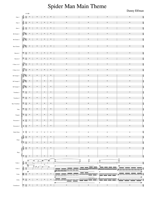 Spider Man Main Theme