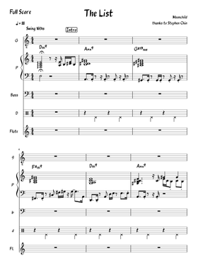 Free Moonchild sheet music | Download PDF or print on Musescore.com