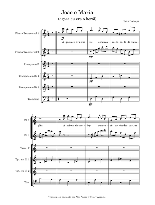 Joao e maria – Chico Buarque