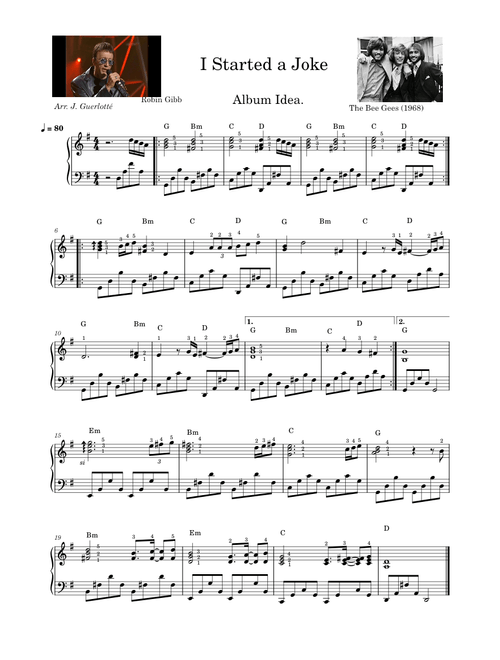 I started a joke – Bee Gees