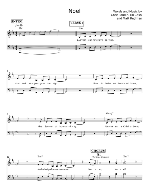 Noel - Chris Tomlin